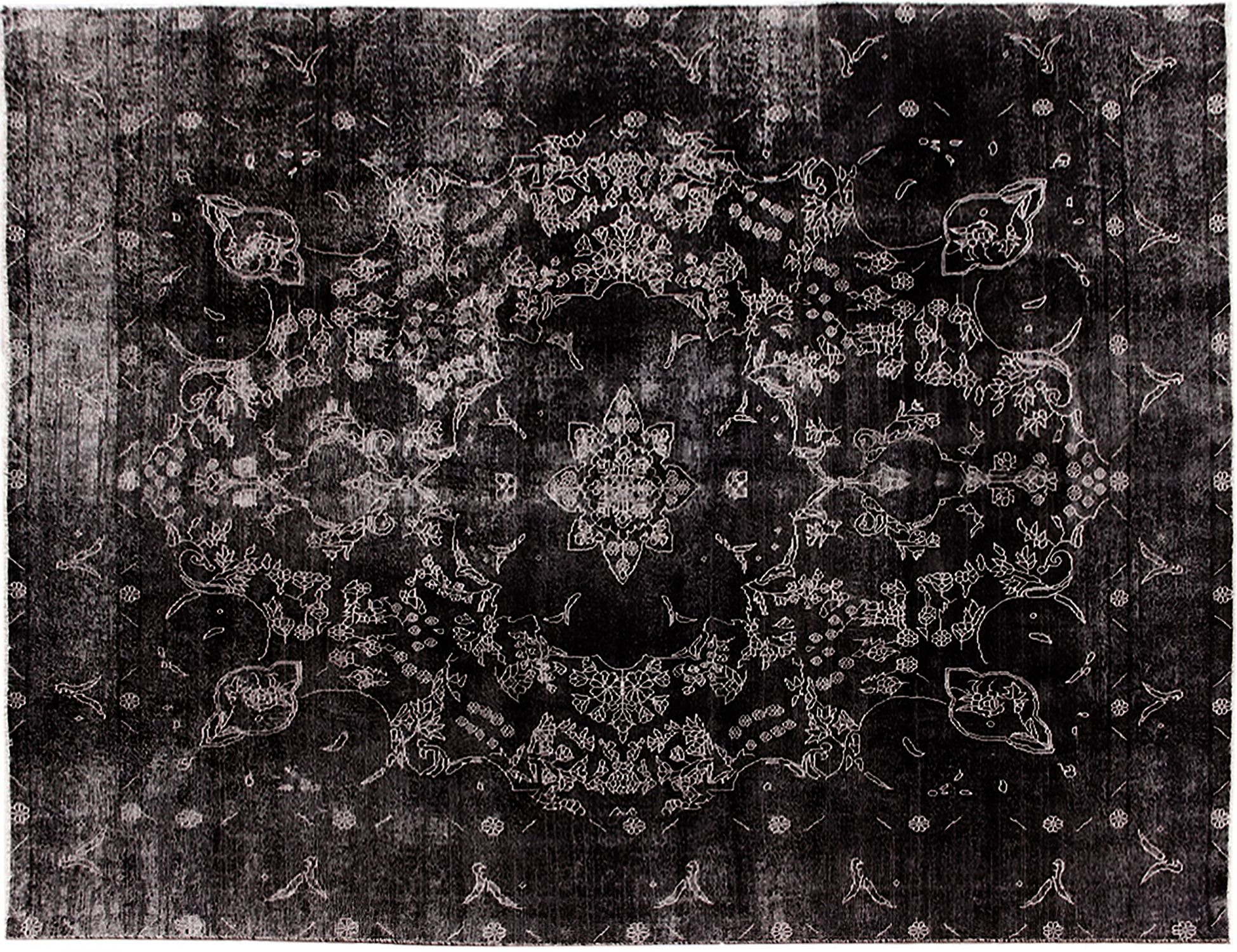 Alfombra persa vintage  negro <br/>383 x 295 cm