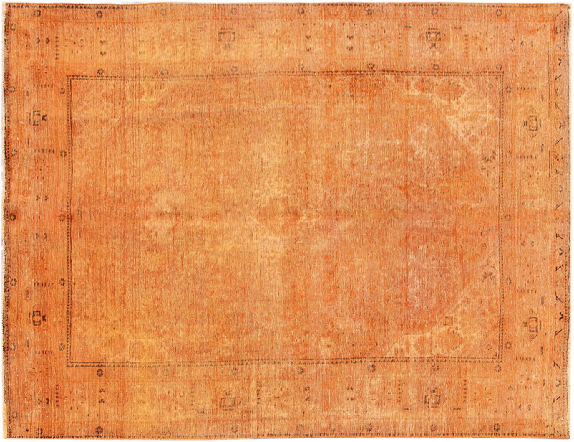 Persischer Vintage Teppich  orange <br/>280 x 200 cm