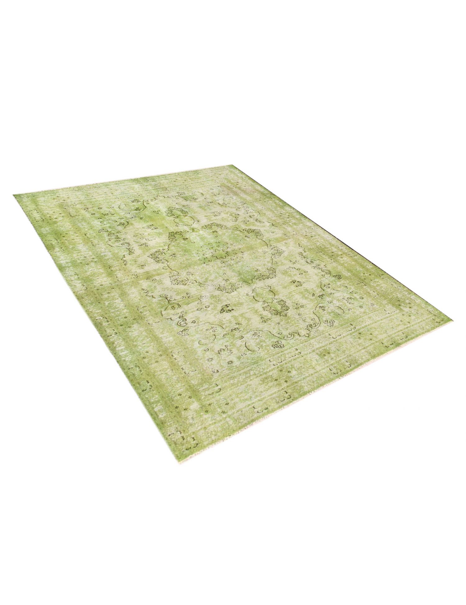 Persischer Vintage Teppich  grün <br/>288 x 195 cm