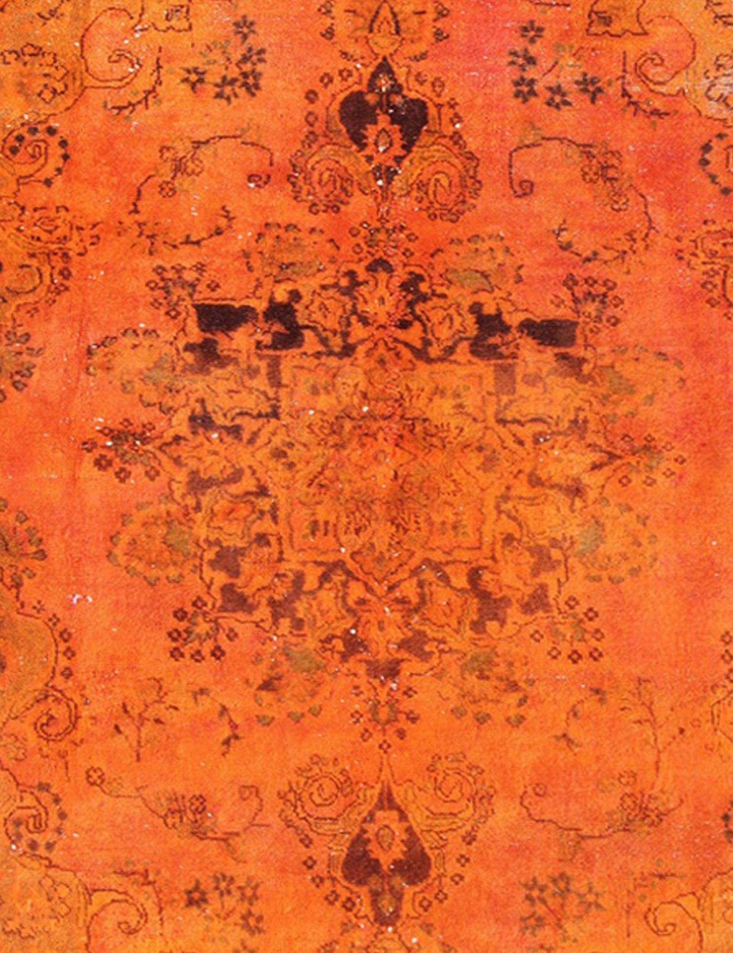 Persisk Vintagetæppe  orange <br/>200 x 175 cm