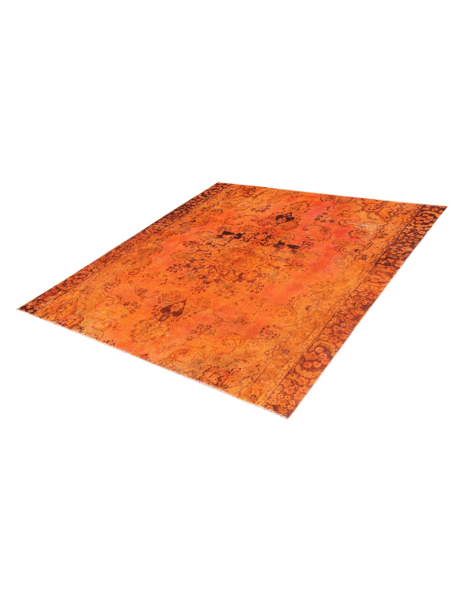 Persischer Vintage Teppich  orange <br/>200 x 175 cm