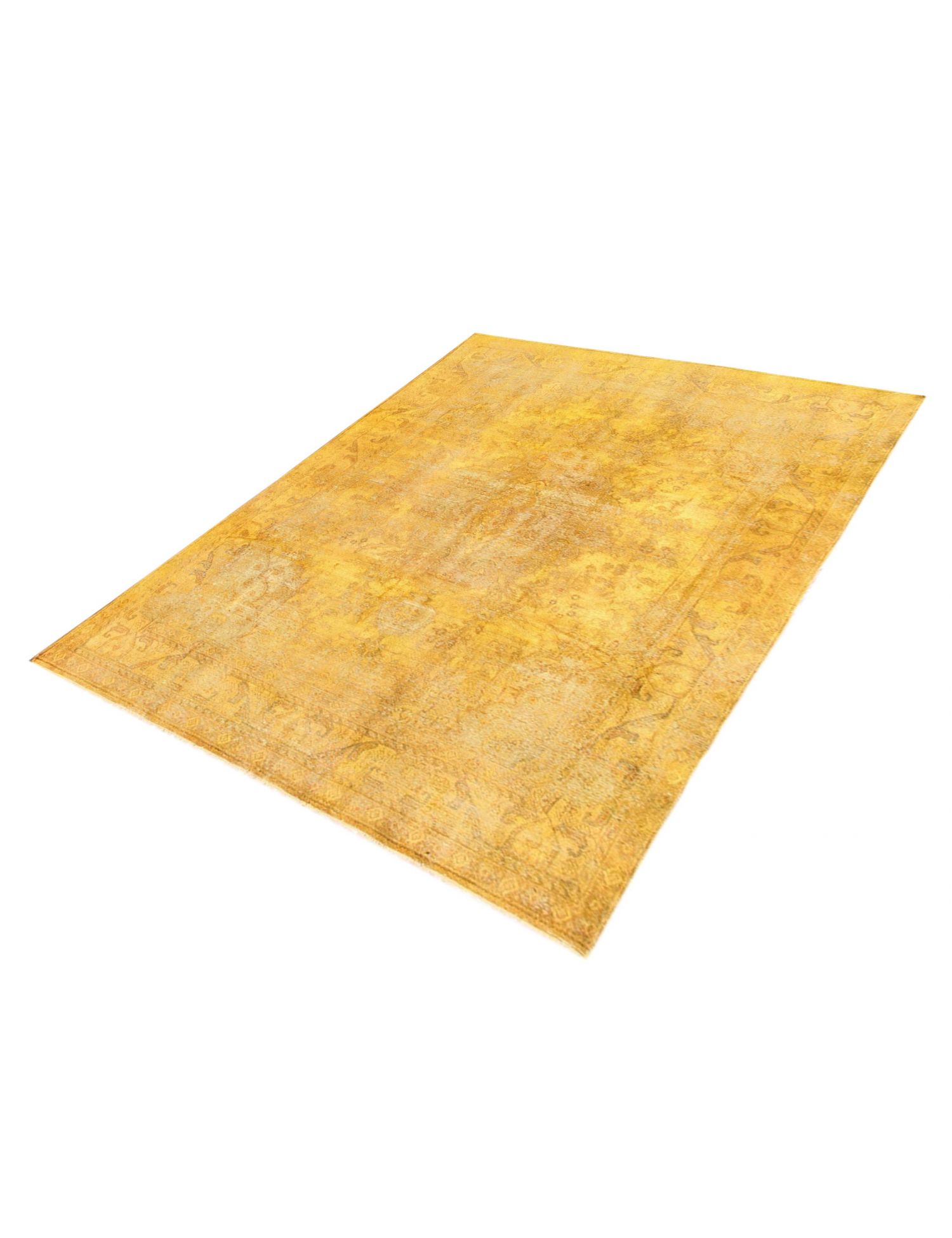 Persisk Vintagetæppe  gul <br/>335 x 225 cm