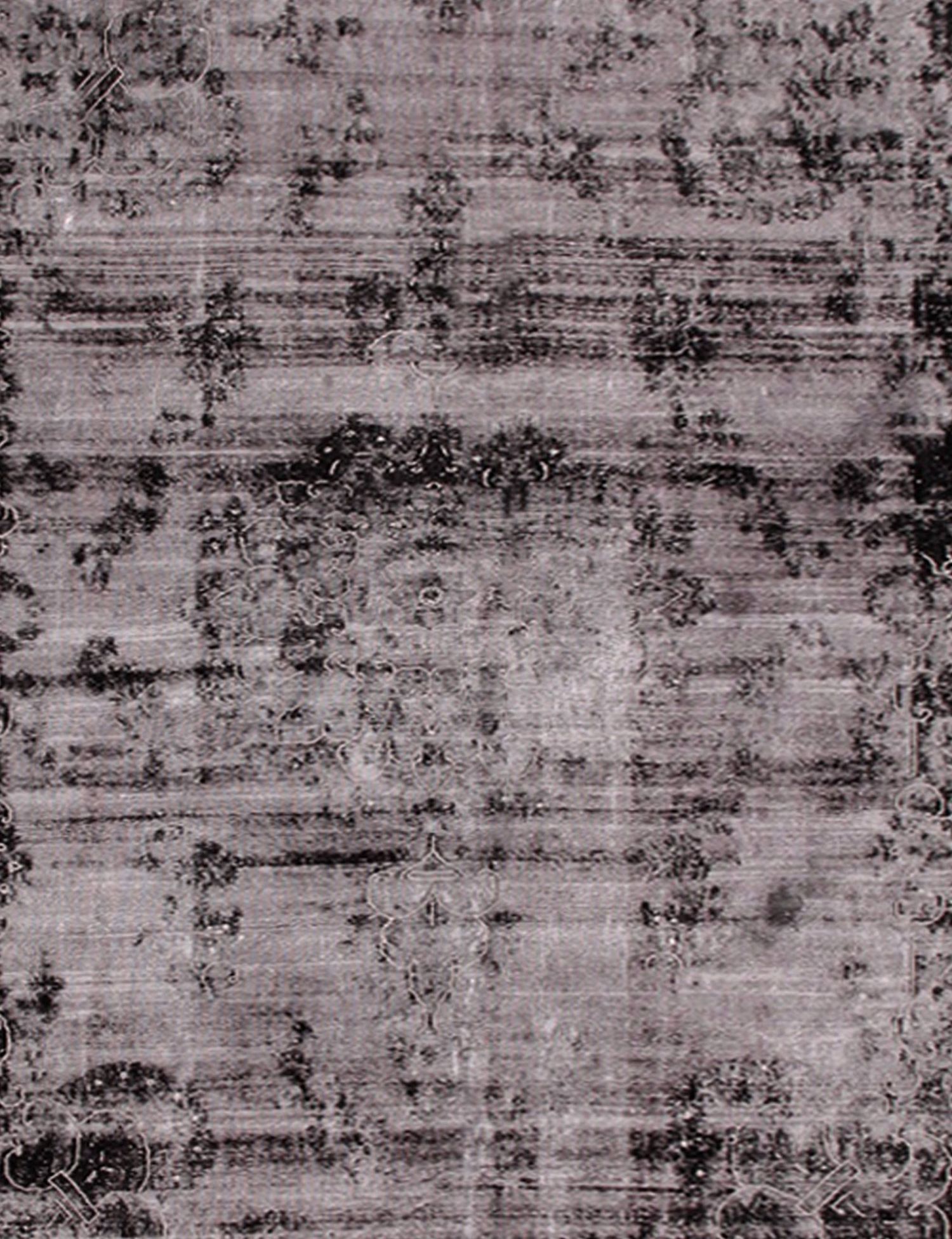 Persischer Vintage Teppich  schwarz <br/>430 x 290 cm