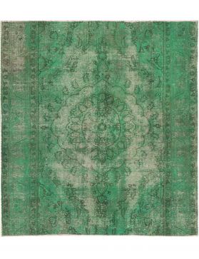 Tappeto vintage persiano  verde <br/>220 x 195 cm