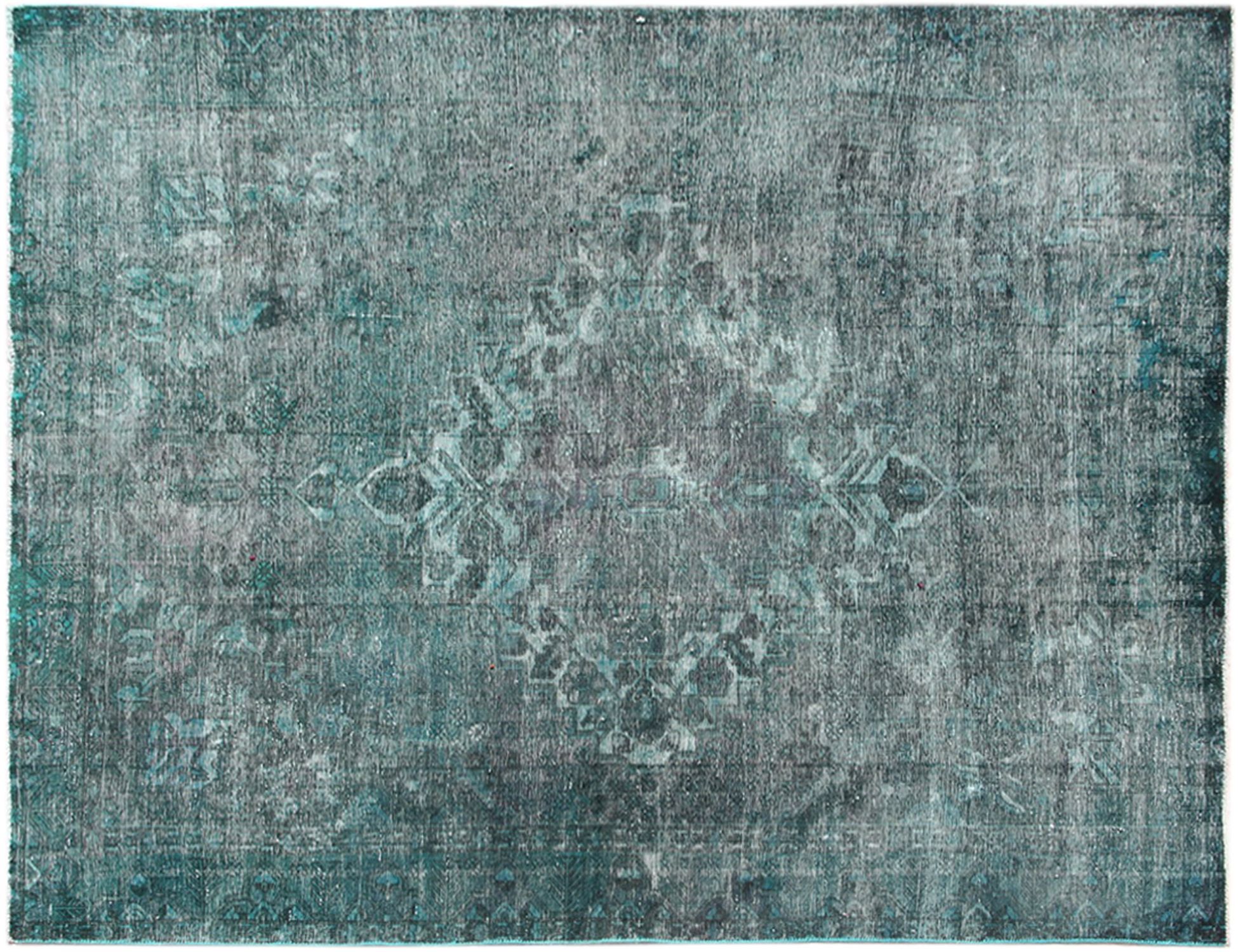Persischer Vintage Teppich  grün <br/>290 x 210 cm