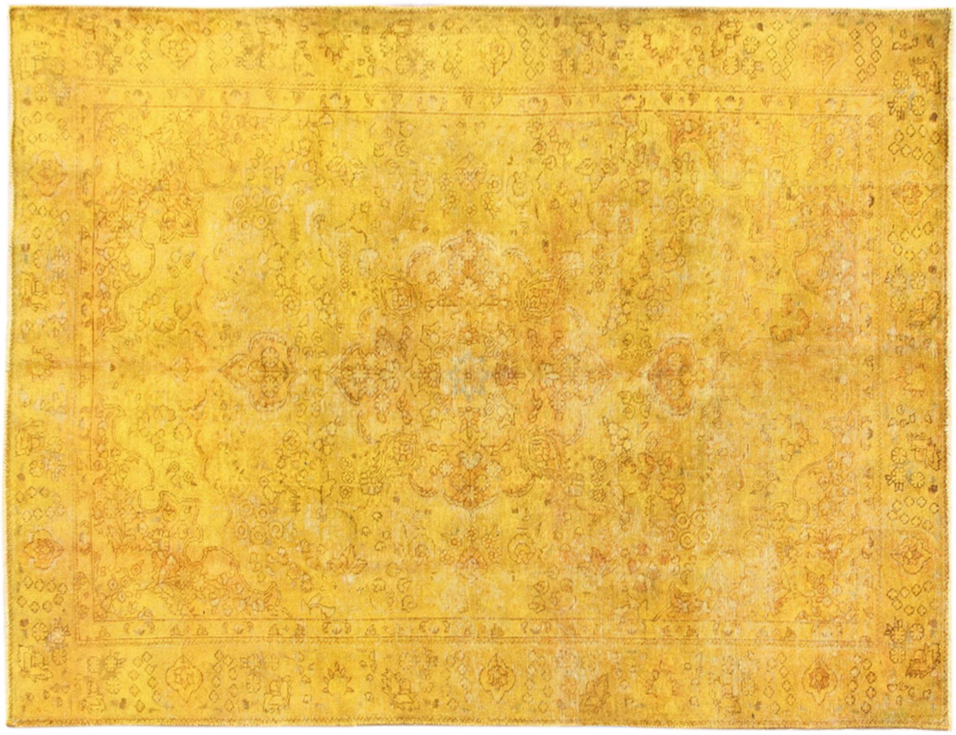 Persian Vintage Carpet  yellow  <br/>295 x 193 cm