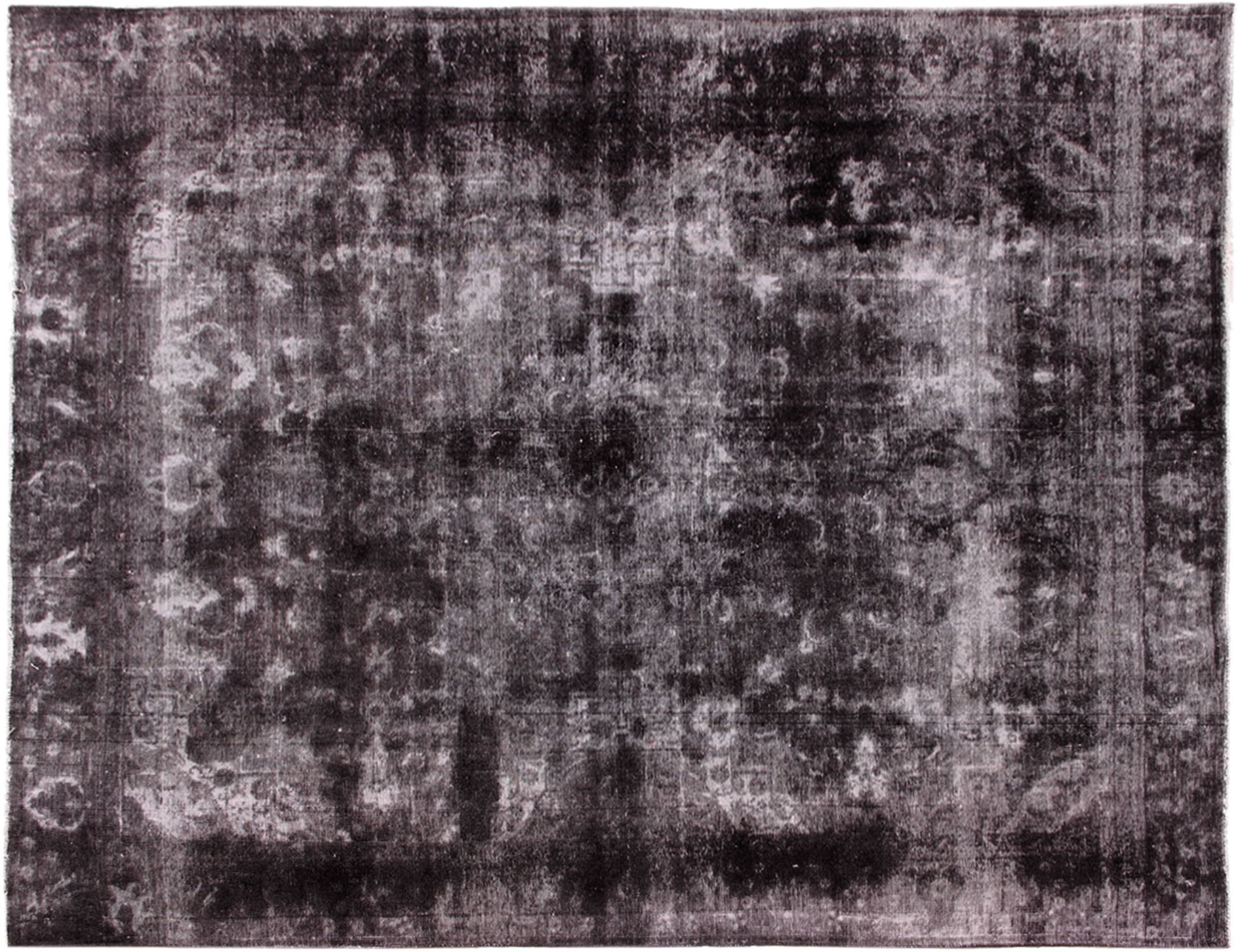 Tapis Persan vintage  noir <br/>360 x 275 cm