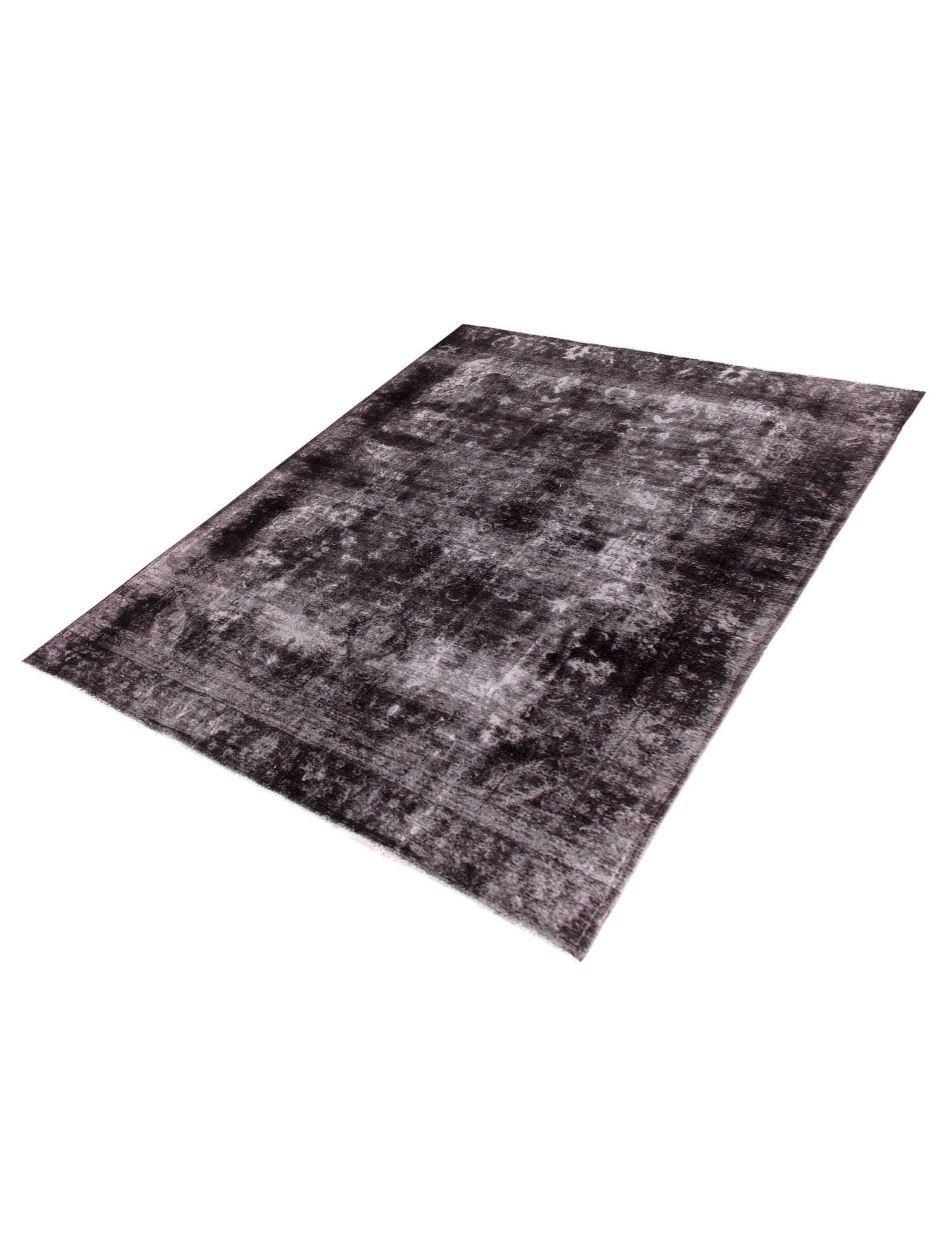 Persischer Vintage Teppich  schwarz <br/>360 x 275 cm