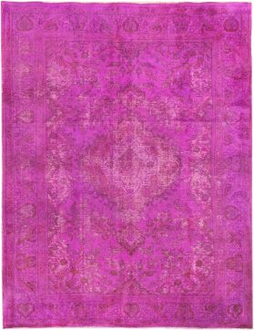Alfombra persa vintage 300 x 205 púrpura