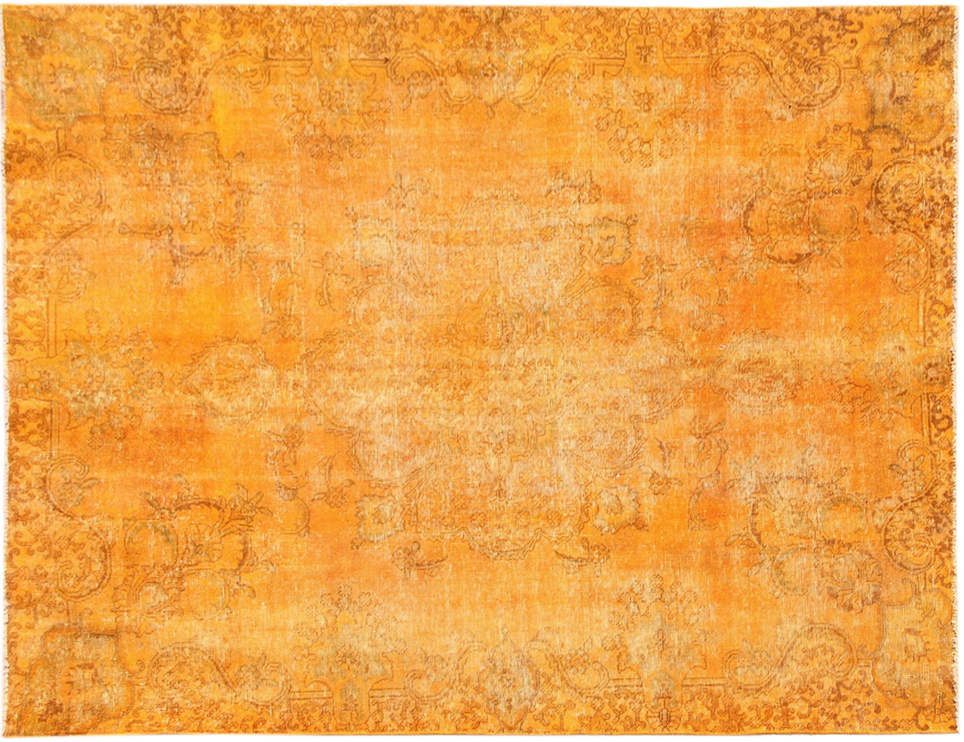 Persisk Vintagetæppe  orange <br/>293 x 210 cm