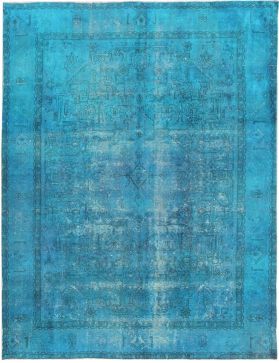 Tapis Persan vintage 385 x 290 turquoise