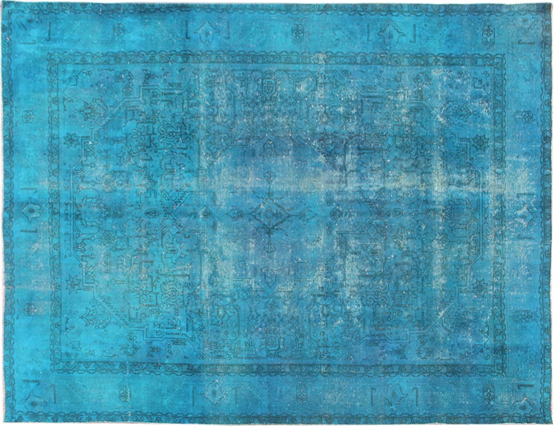 Persian Vintage Carpet  turkoise  <br/>385 x 290 cm