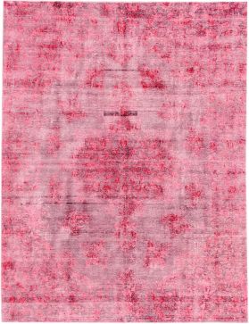 Tapis Persan vintage 345 x 248 rose