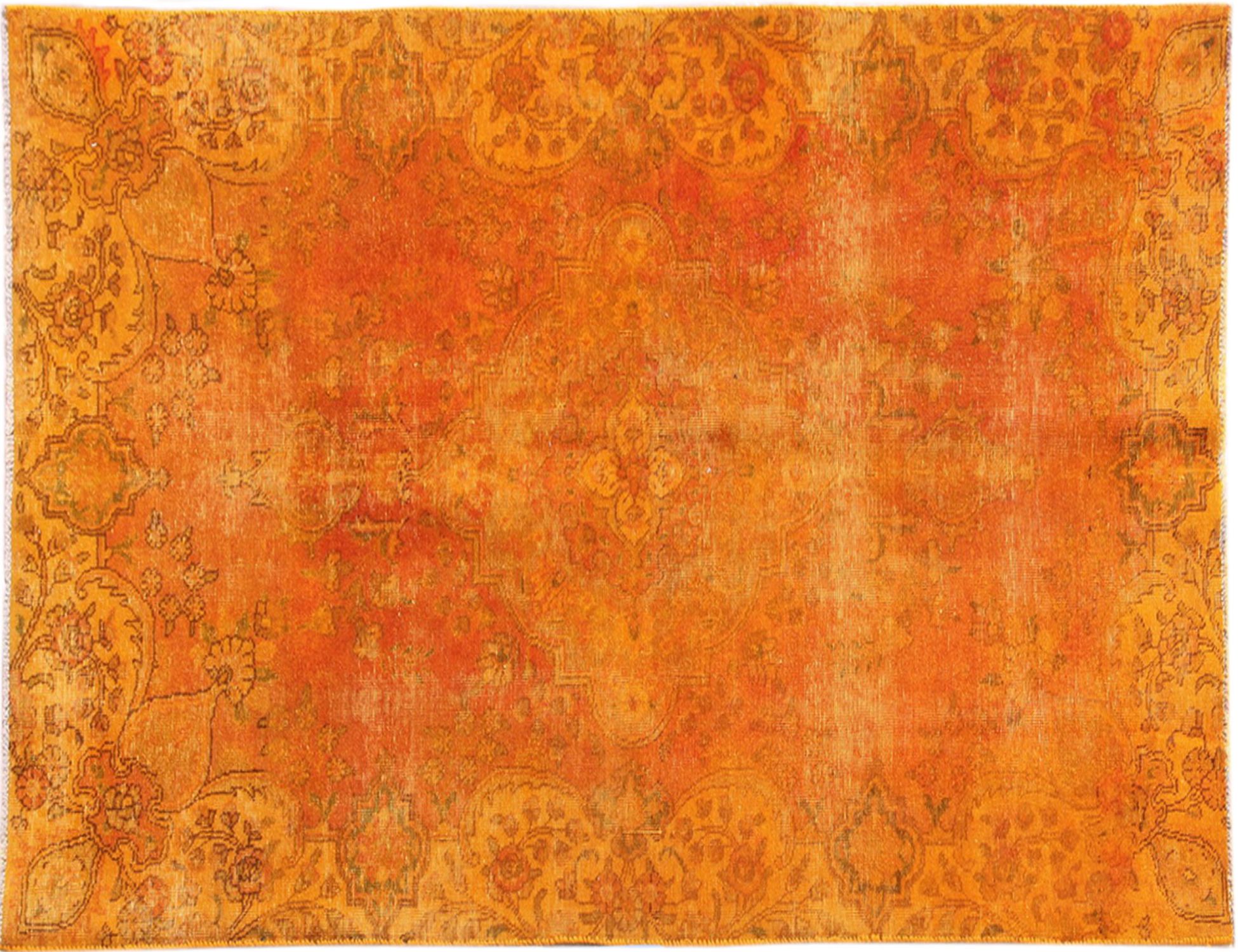 Persian Vintage Carpet  orange  <br/>225 x 120 cm
