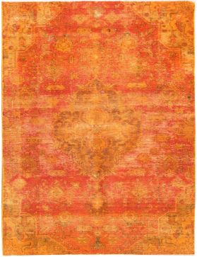 Persisk vintage teppe 235 x 128 oransje