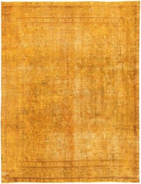 Persischer Vintage Teppich 340 x 245 gelb
