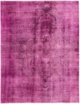 Persischer Vintage Teppich 242 x 170 lila