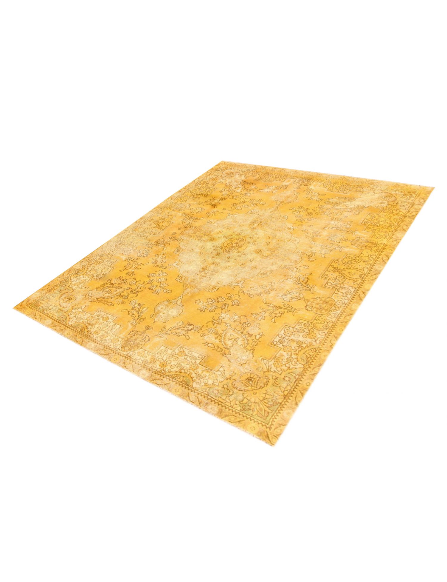 Persischer Vintage Teppich  gelb <br/>330 x 230 cm