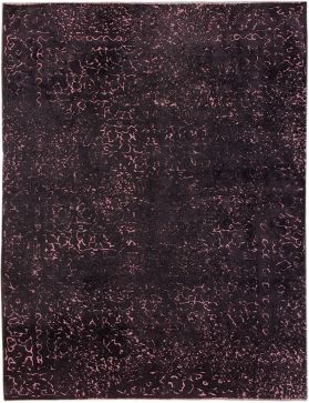 Persischer Vintage Teppich 280 x 193 schwarz