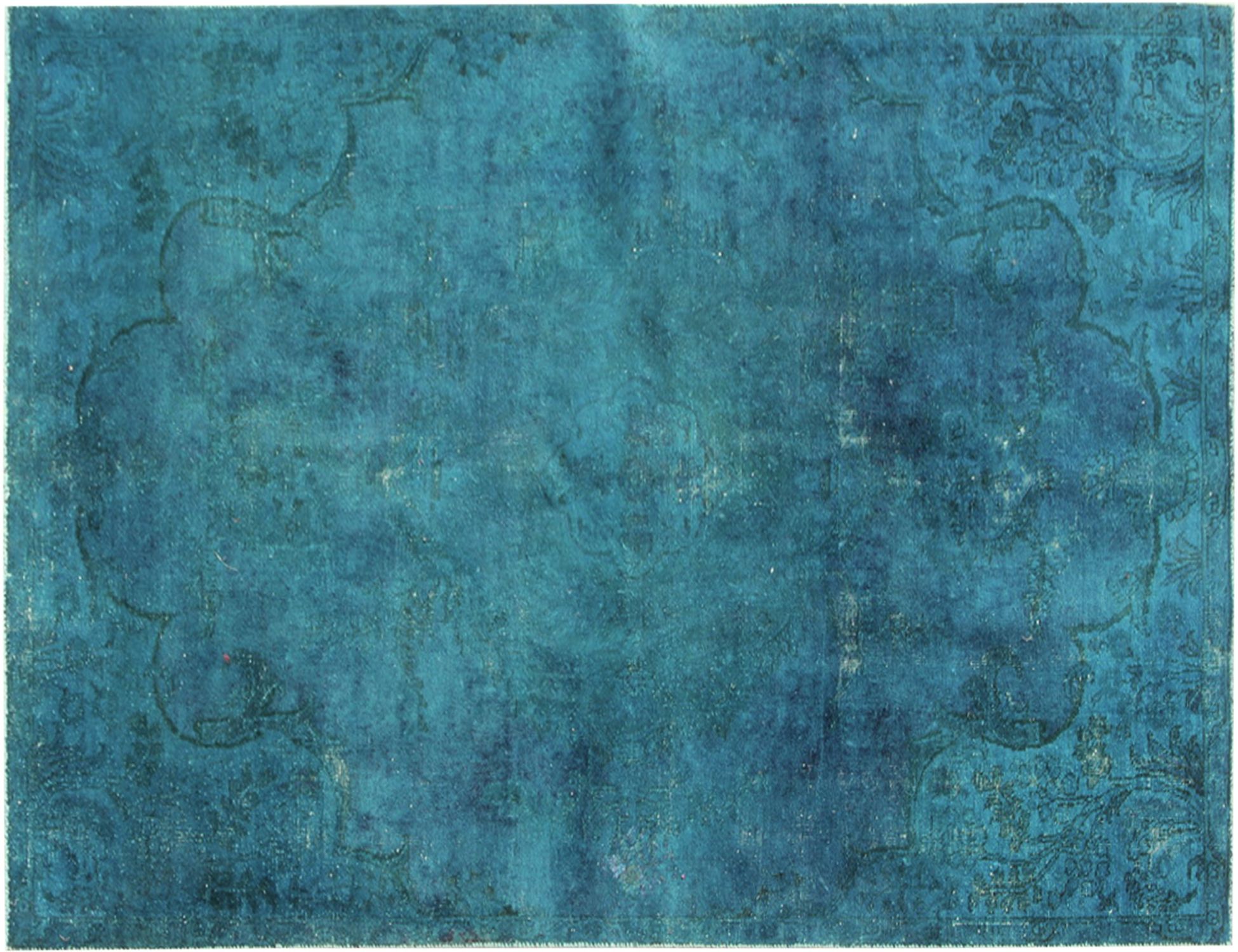Tappeto vintage persiano  turchese <br/>245 x 150 cm