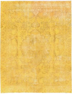 Persischer Vintage Teppich 360 x 275 gelb