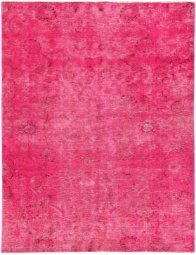 Tappeto vintage persiano 300 x 175 rosa