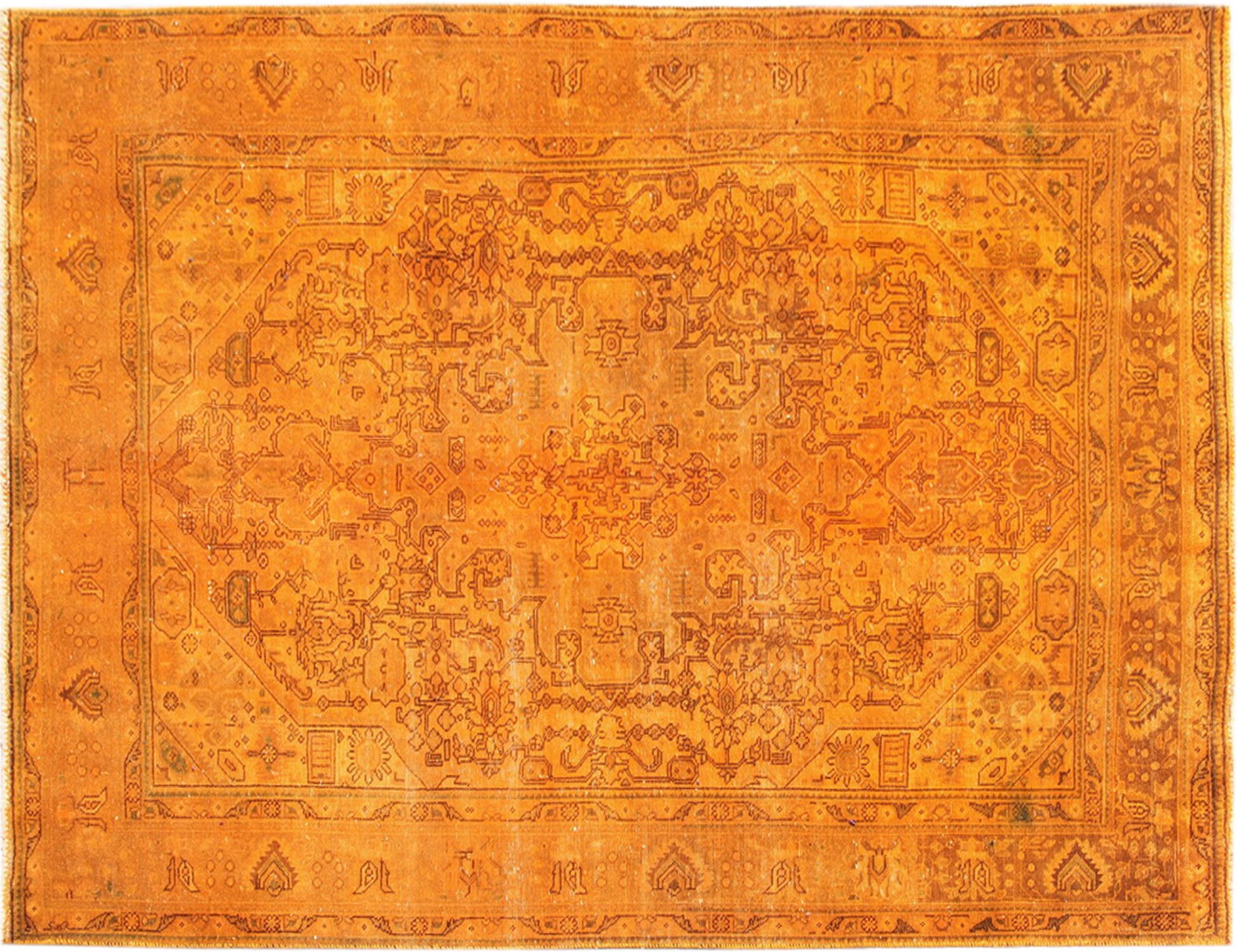 Persischer Vintage Teppich  orange <br/>300 x 185 cm