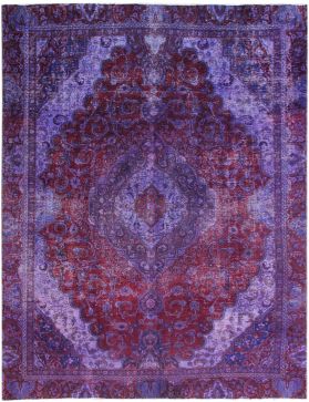 Alfombra persa vintage 345 x 280 púrpura
