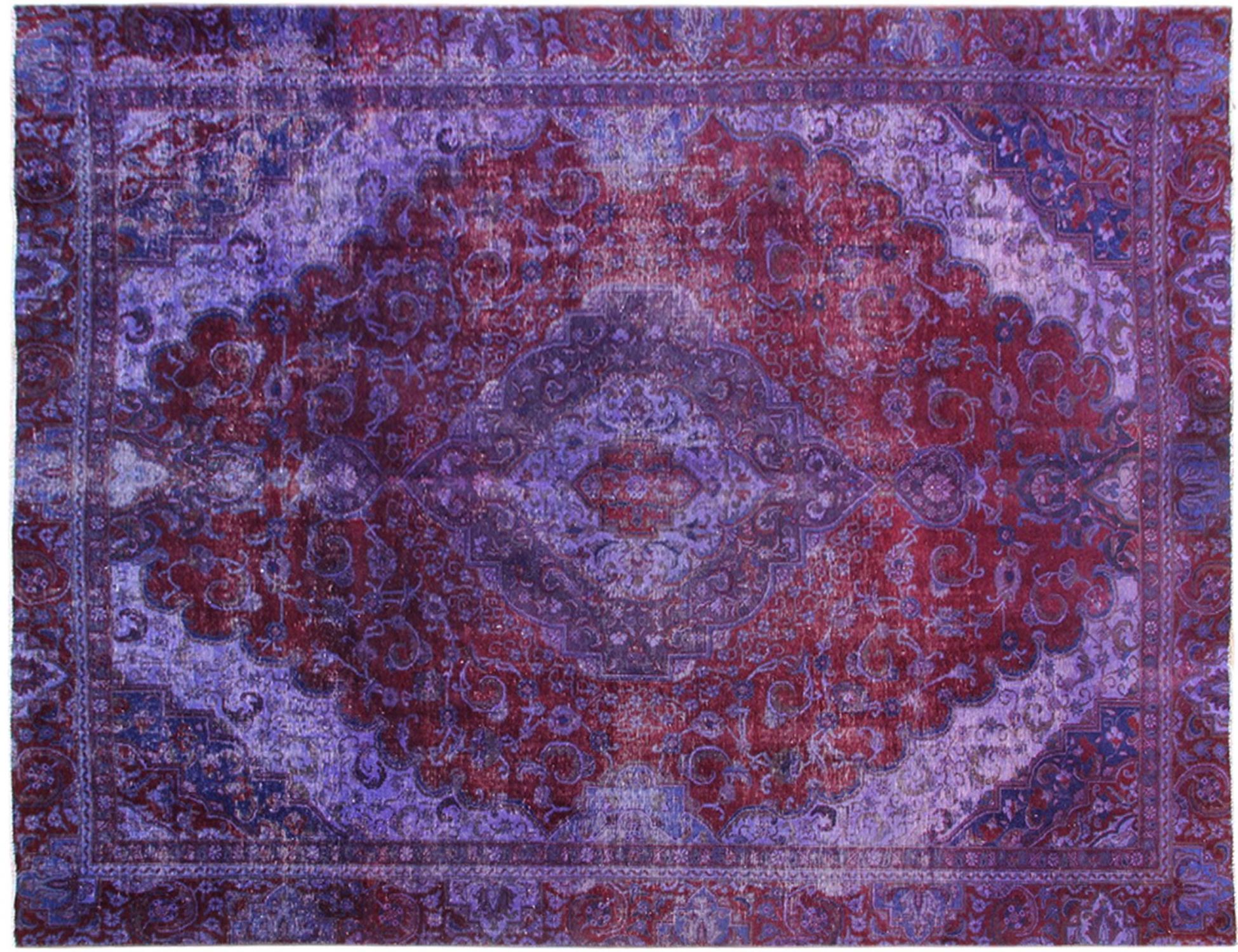 Tappeto vintage persiano  viola <br/>345 x 280 cm