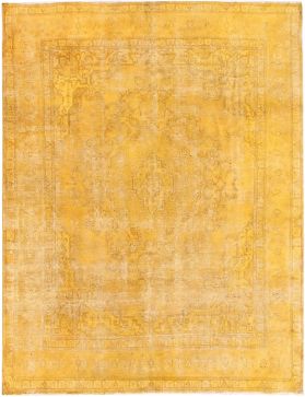Persialaiset vintage matot 380 x 290 keltainen