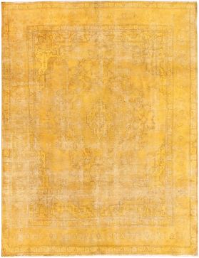 Tappeto vintage persiano  giallo <br/>380 x 290 cm