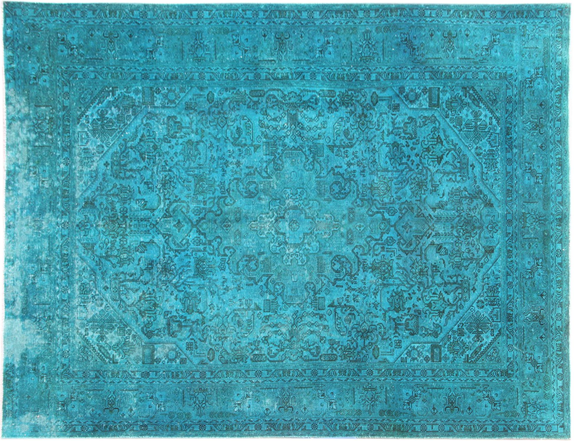 Persisk Vintagetæppe  grøn <br/>285 x 205 cm