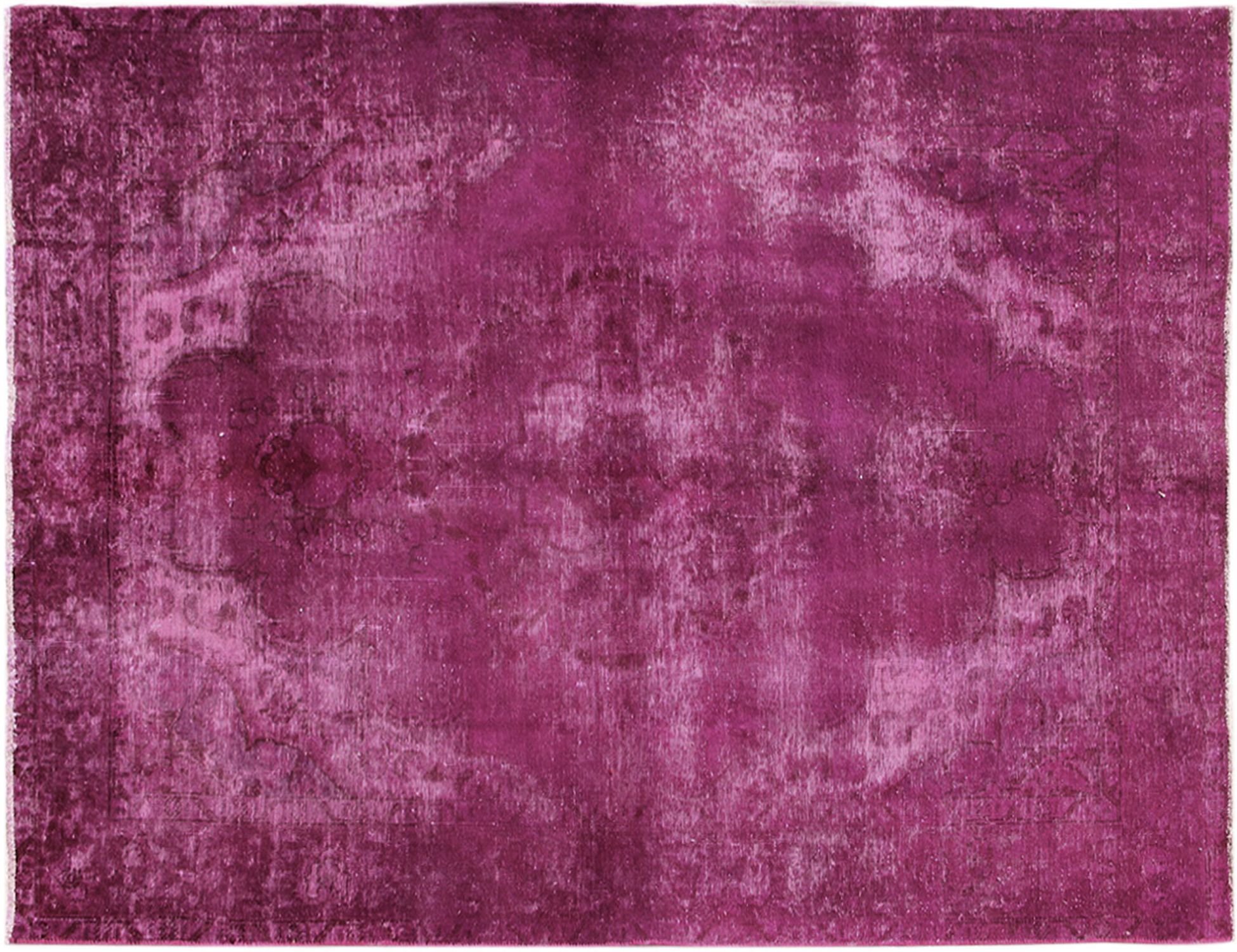 Tappeto vintage persiano  viola <br/>385 x 187 cm