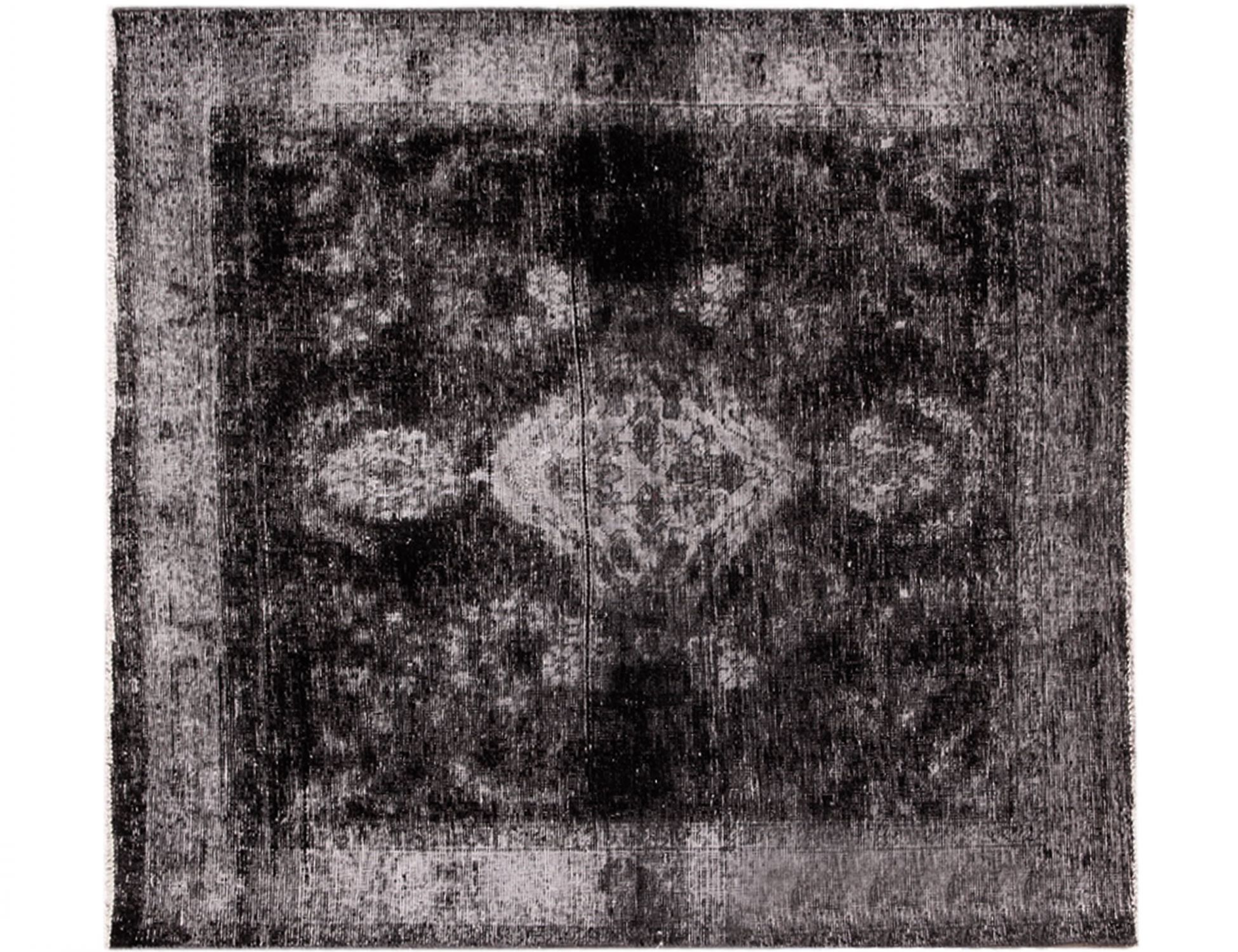 Tappeto vintage persiano  nero <br/>175 x 150 cm