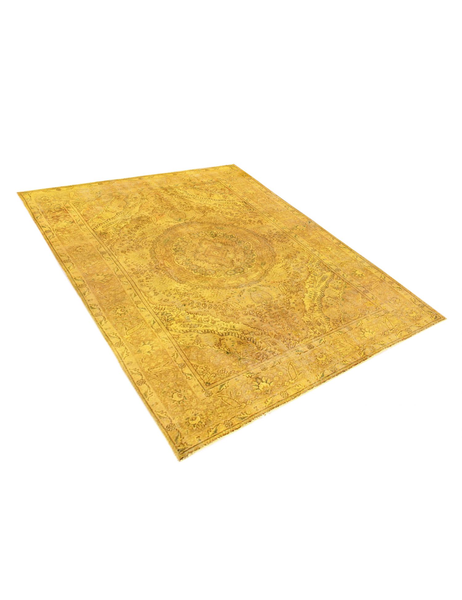 Persischer Vintage Teppich  gelb <br/>300 x 205 cm