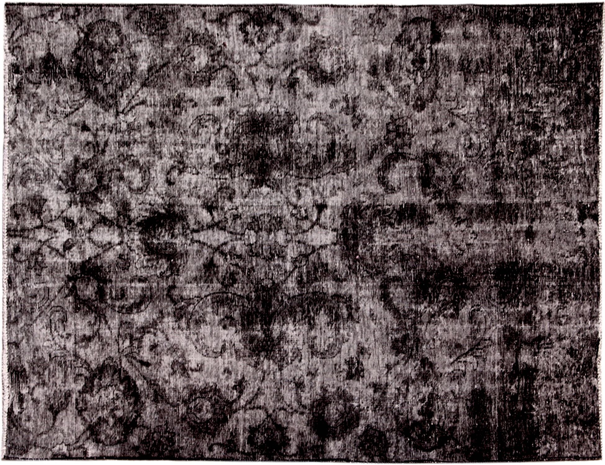 Persisk Vintagetæppe  sort <br/>186 x 130 cm