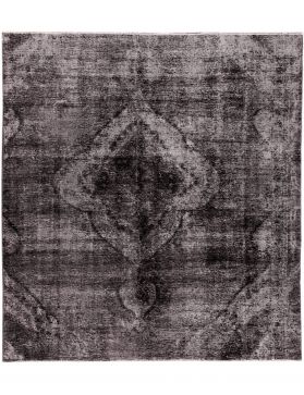 Persischer Vintage Teppich 280 x 225 schwarz
