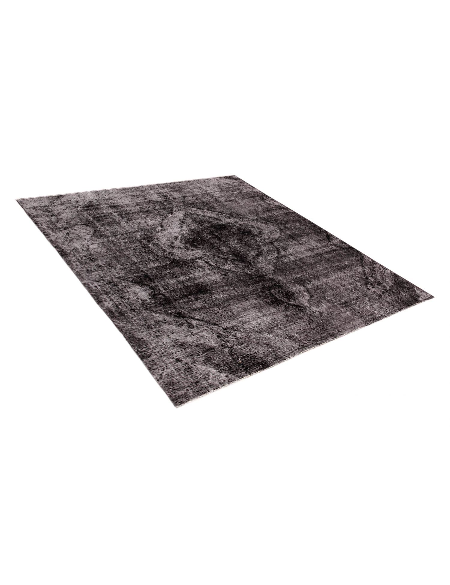 Persischer Vintage Teppich  schwarz <br/>280 x 225 cm