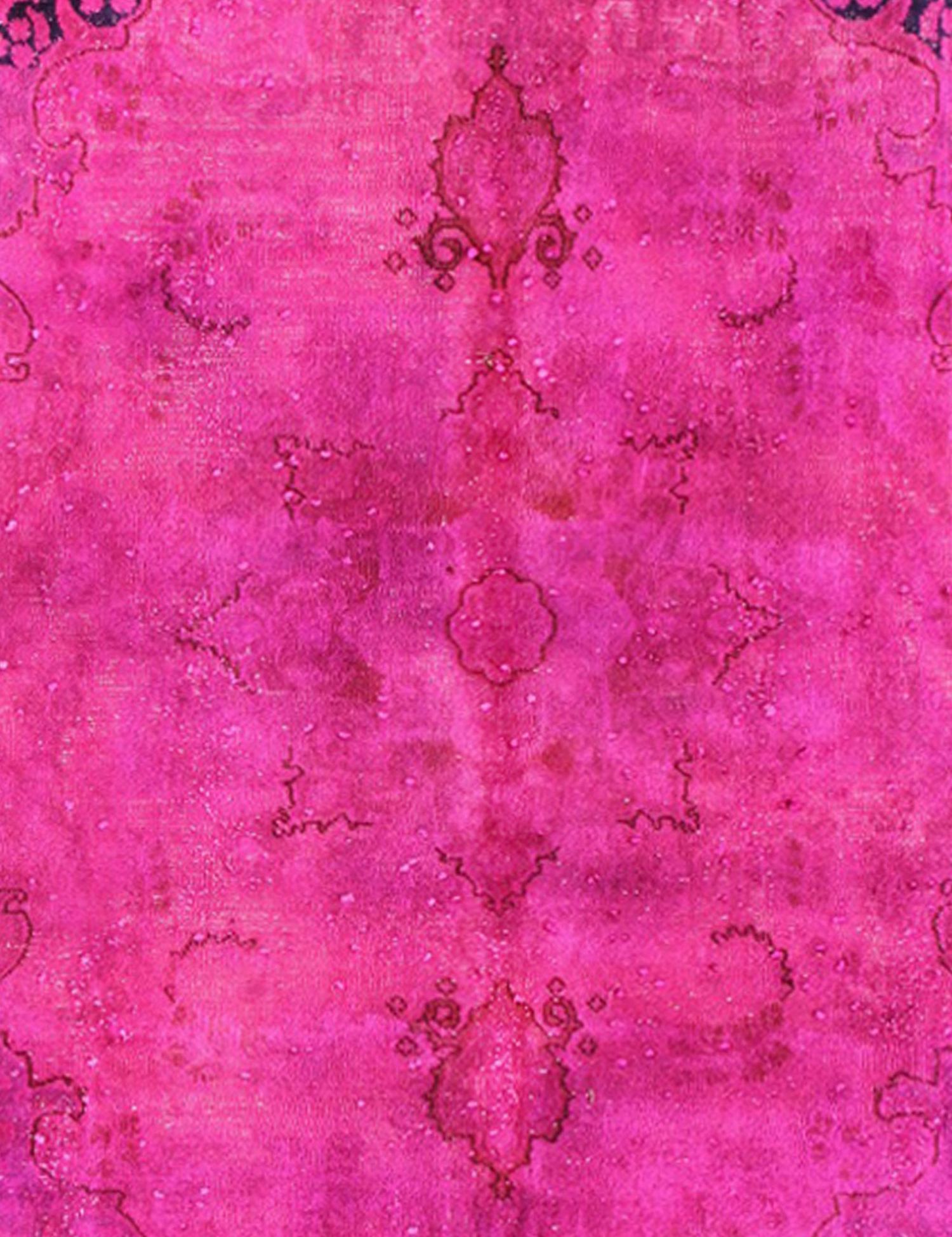 Alfombra persa vintage  rosa <br/>188 x 178 cm