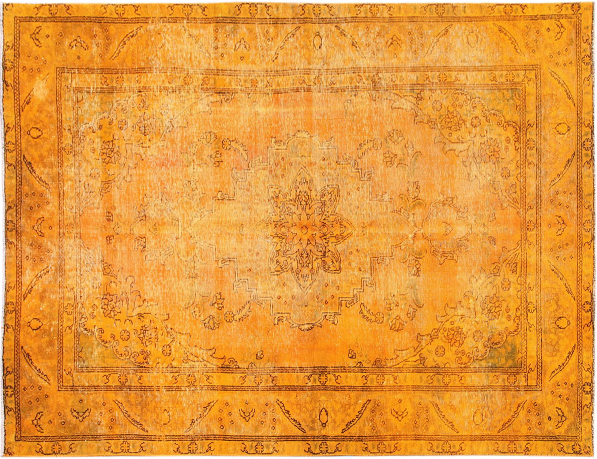 Persisk Vintagetæppe  orange <br/>305 x 200 cm