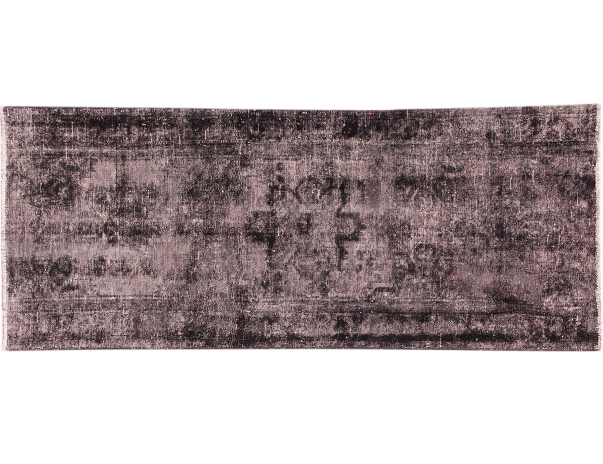 Persisk Vintagetæppe  sort <br/>220 x 100 cm