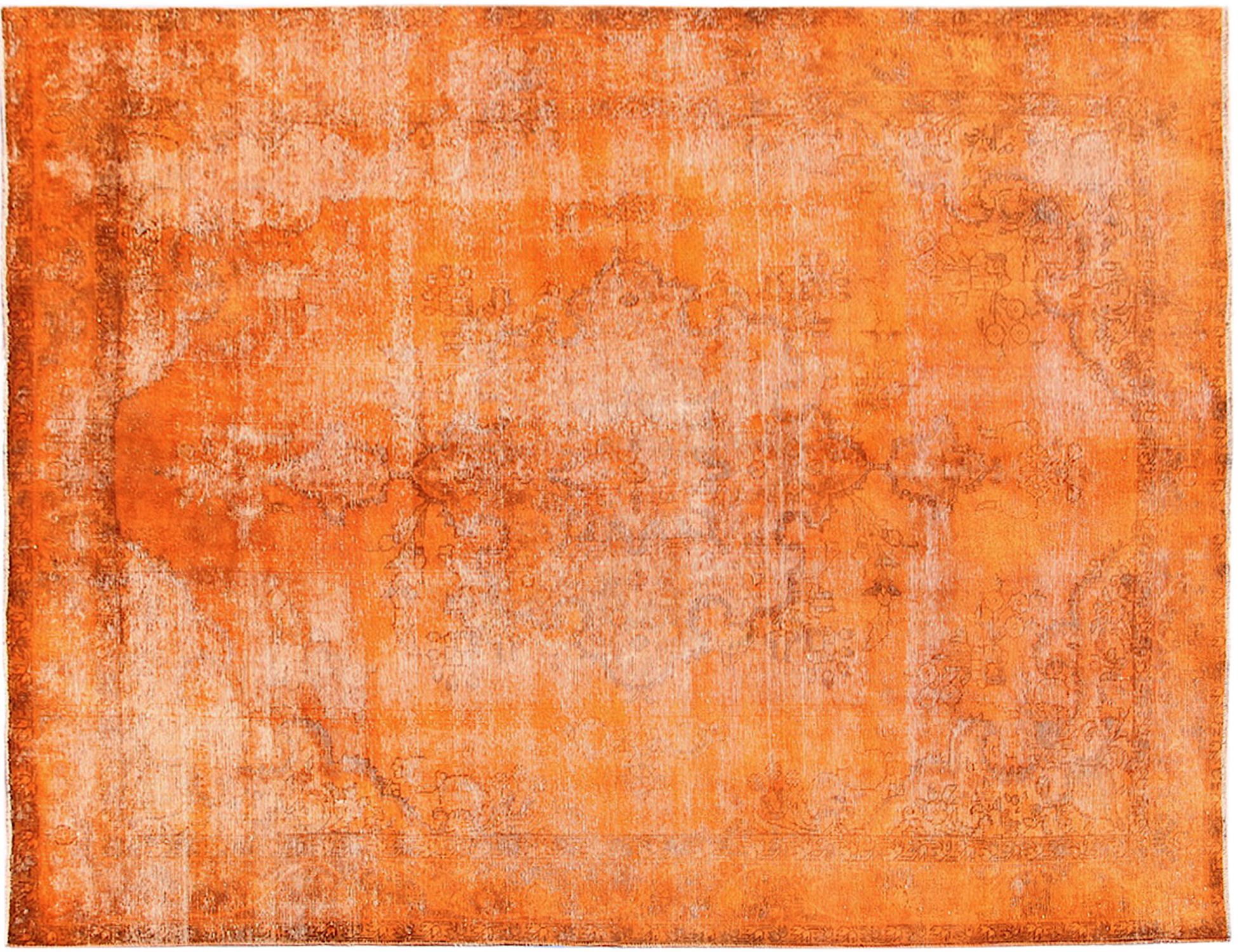 Persisk Vintagetæppe  orange <br/>330 x 253 cm