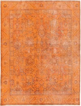 Alfombra persa vintage 280 x 185 naranja