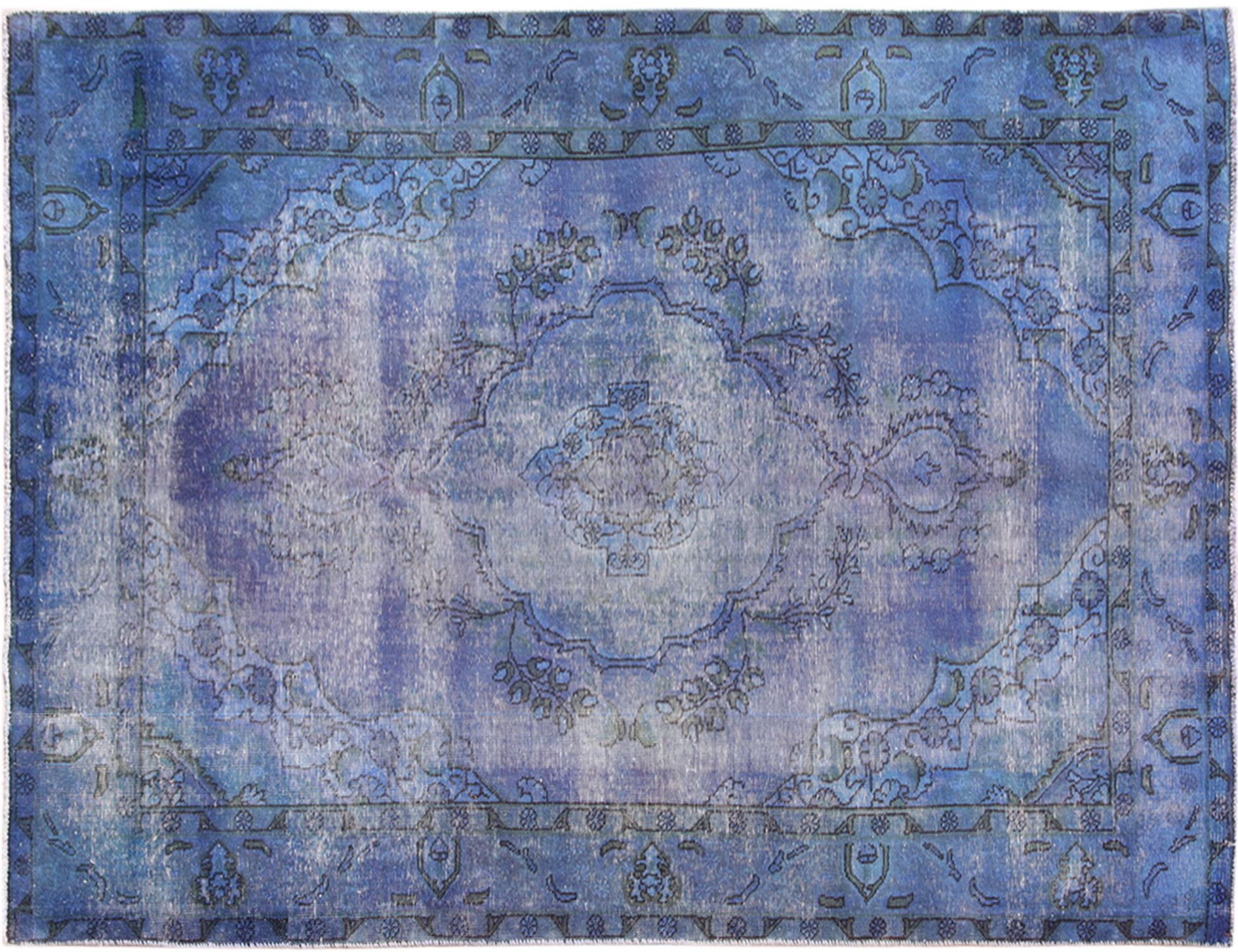 Persischer Vintage Teppich  blau <br/>300 x 200 cm
