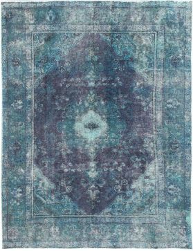 Persischer Vintage Teppich 295 x 195 grün