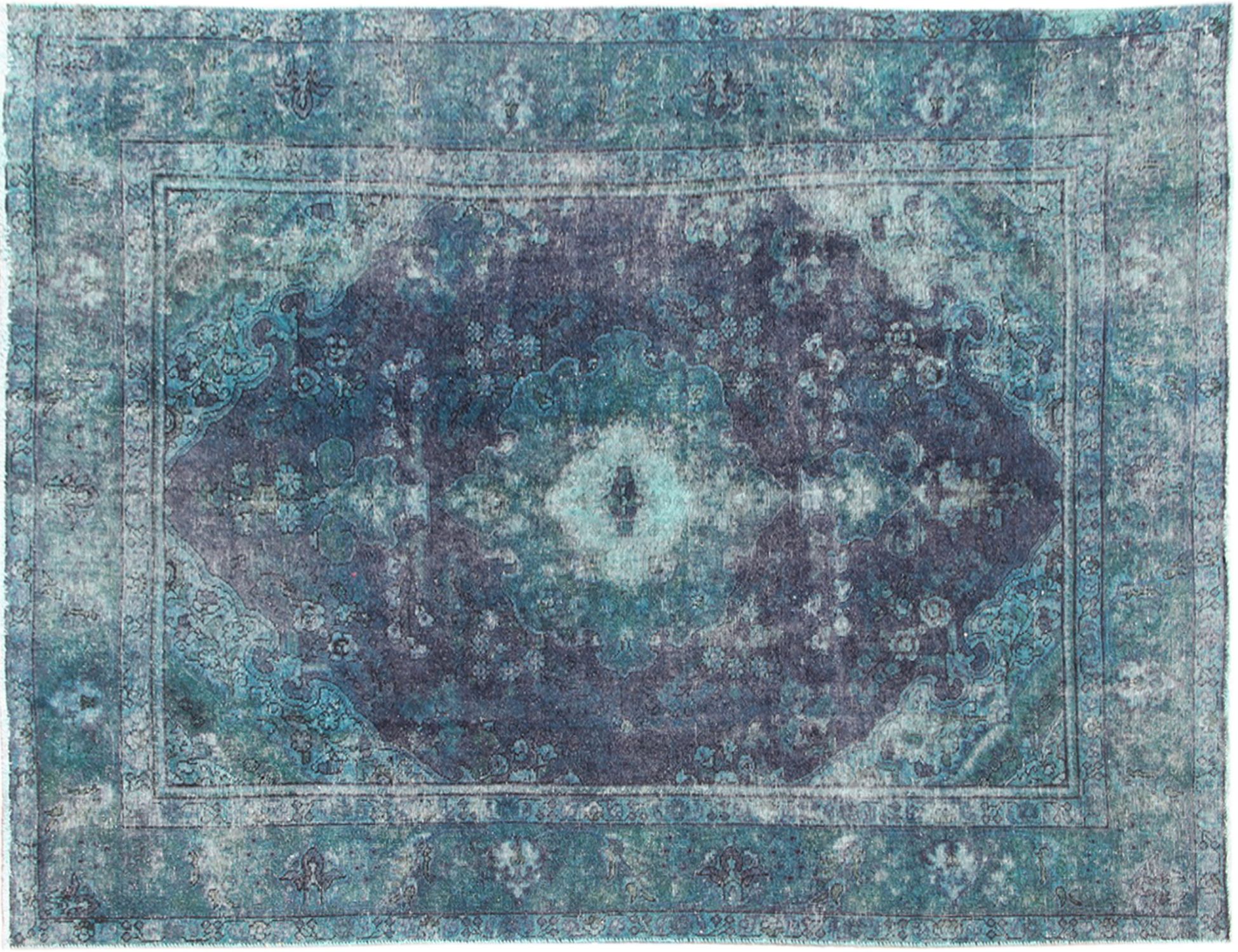 Persisk Vintagetæppe  grøn <br/>295 x 195 cm