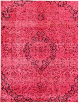 Persischer Vintage Teppich 270 x 180 rot