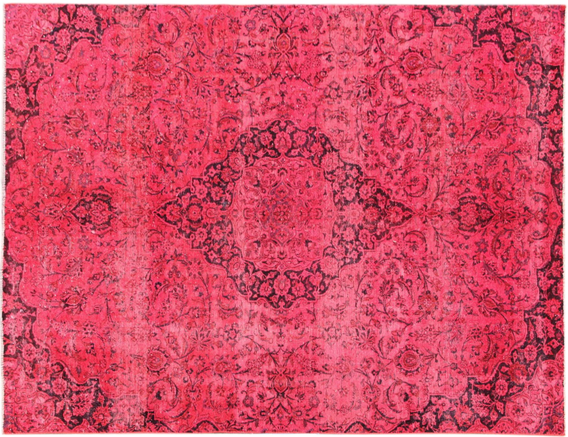 Persischer Vintage Teppich  rot <br/>270 x 180 cm