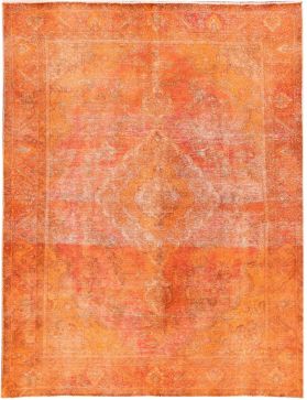 Tappeto vintage persiano 280 x 190 arancione