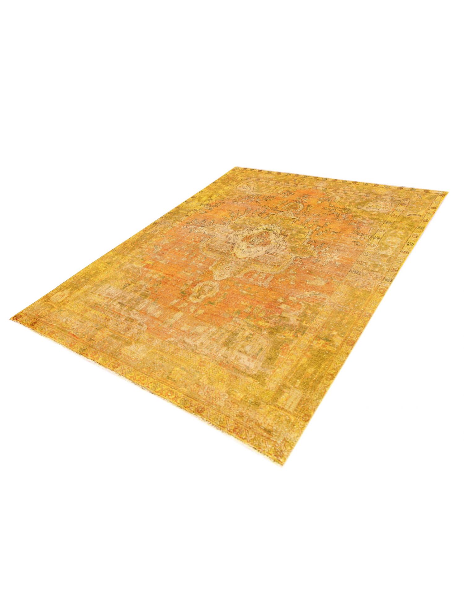 Alfombra persa vintage  amarillo <br/>282 x 200 cm